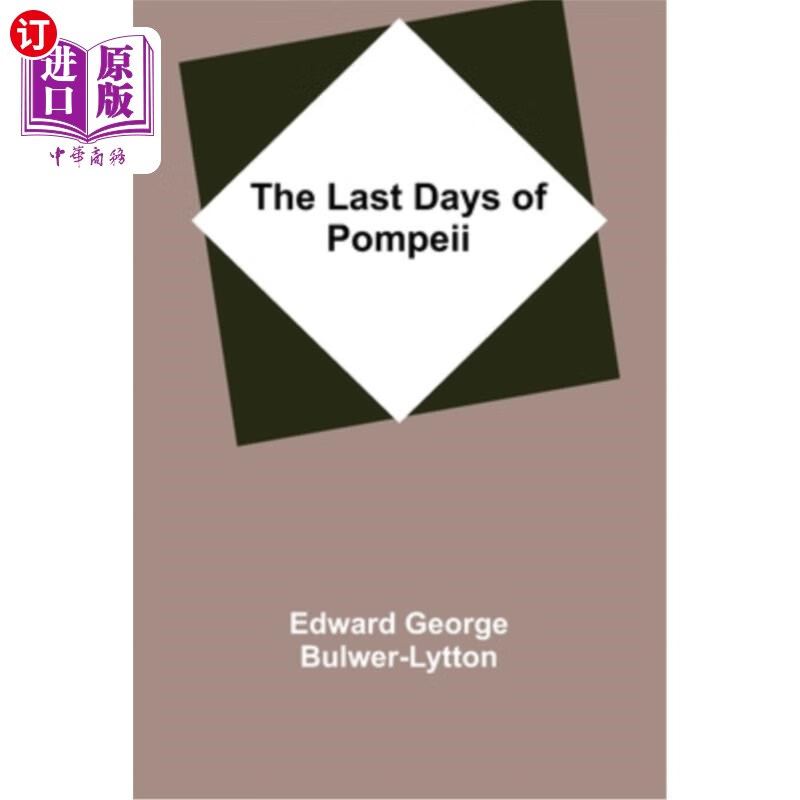 海外直订the last days of pompeii 庞贝古城最后的日子