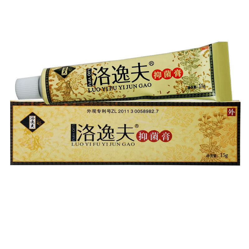 皮肤抑菌软膏百草膏草本配方抑菌膏15g 洛逸夫抑菌膏15g/支【1盒】