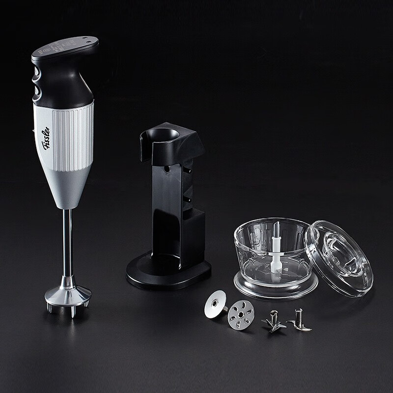 菲仕乐 瑞士进口多功能料理机家用可搅拌做辅食料理机榨汁棒 高颜值原装进口手持式料理机 【家用料理机】-银色