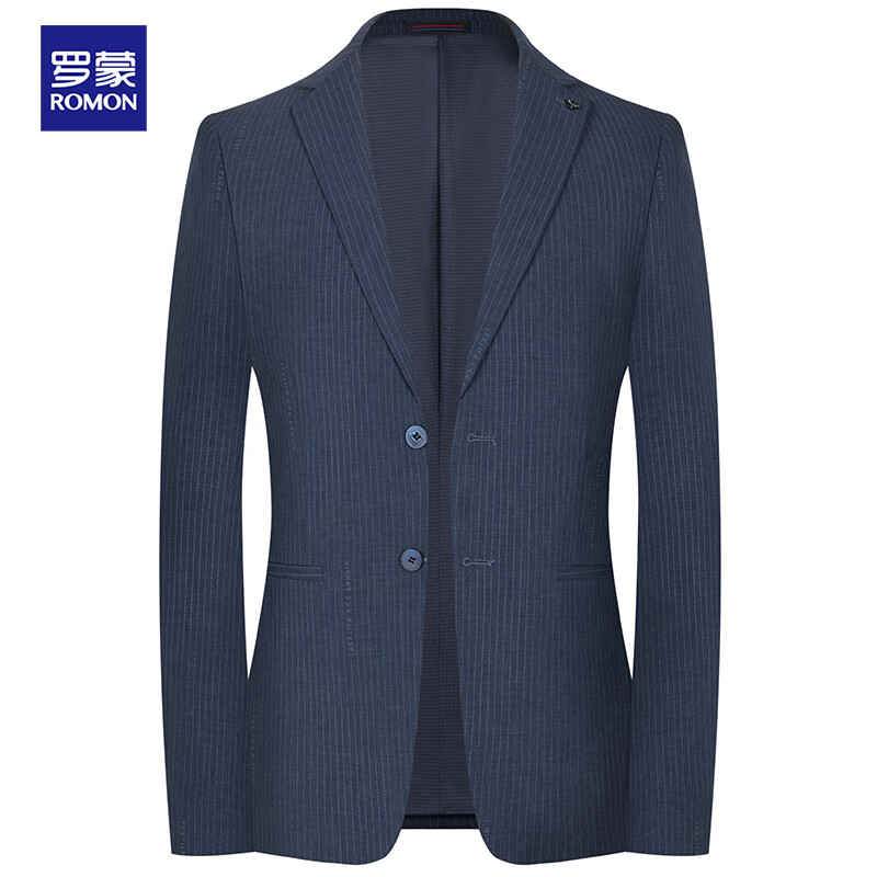 罗蒙西服男士商务弹力小西装的面料是什么？插图