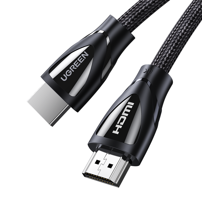 UGREEN 绿联 HD140 8K高清版 HDMI2.1 视频线缆 0.5m 黑色