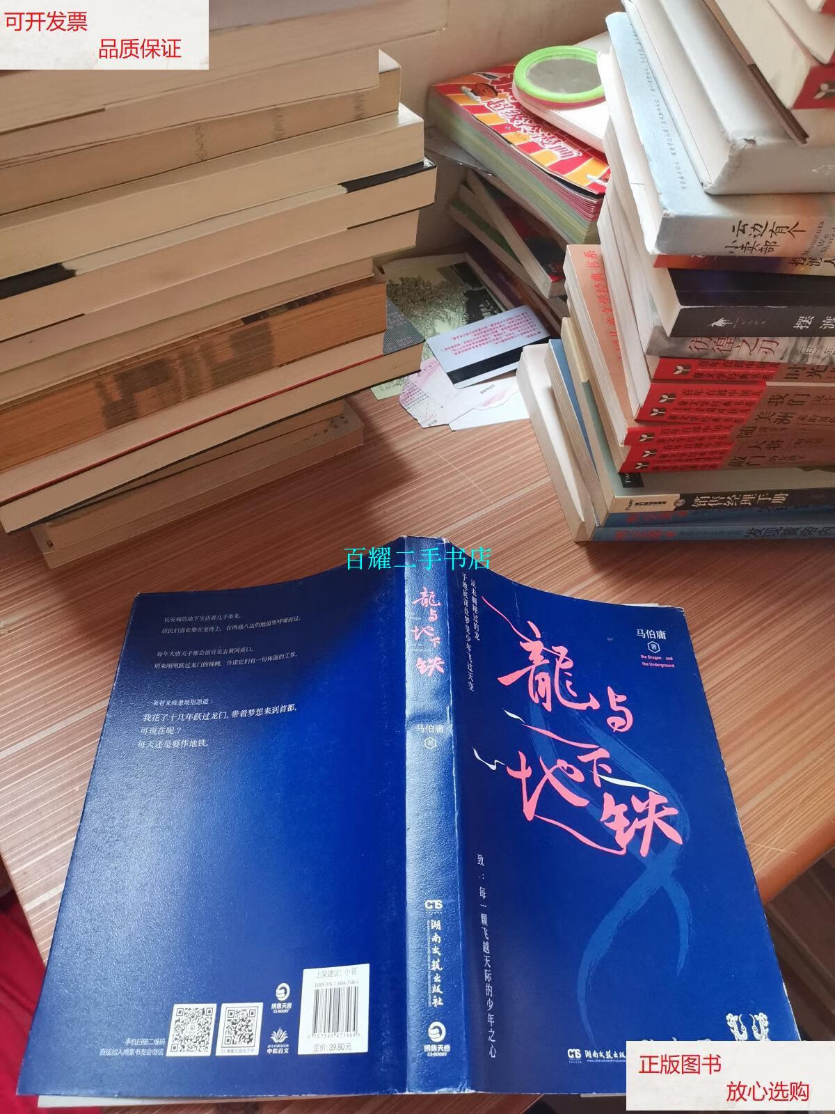 【二手9成新】龙与地下铁 /马伯庸 湖南文艺出版社
