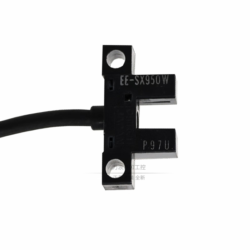欧姆龙(OMRON)凹槽型导线式光电开关 传感器 EE-SX95 检测5mm 5-24VDC 线长1米 EE-SX950W