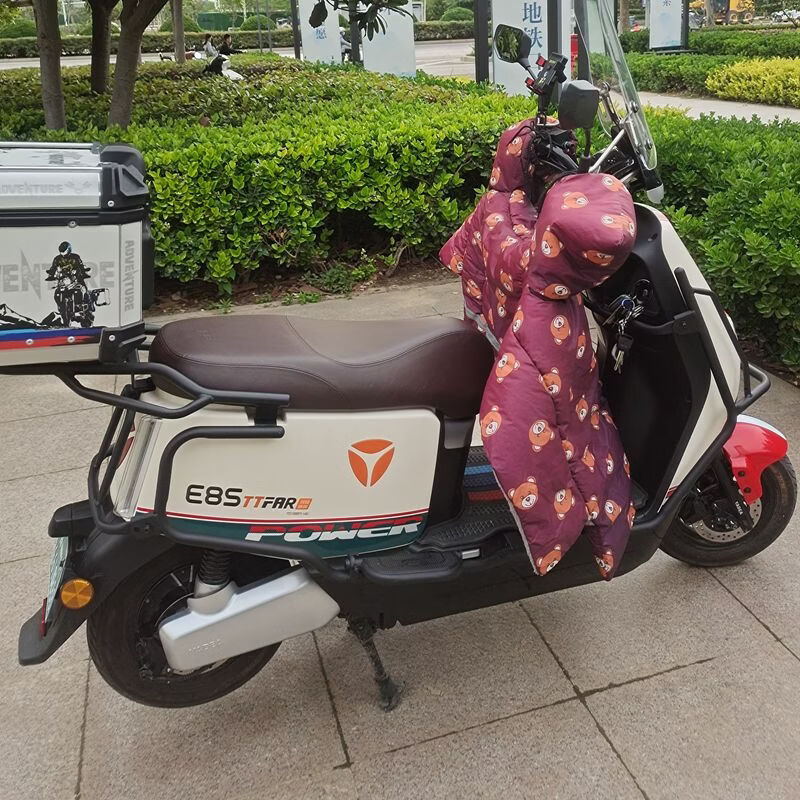 苛鱼适配雅迪e8电动车e8s大货架e9pro/e9gt护杠保险杠电瓶车防摔配件