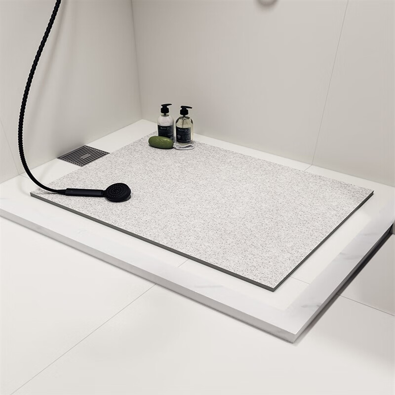 加魅 淋浴房地板石 淋浴房浴室洗澡防滑石地砖卫生间地台仿大理石踏垫