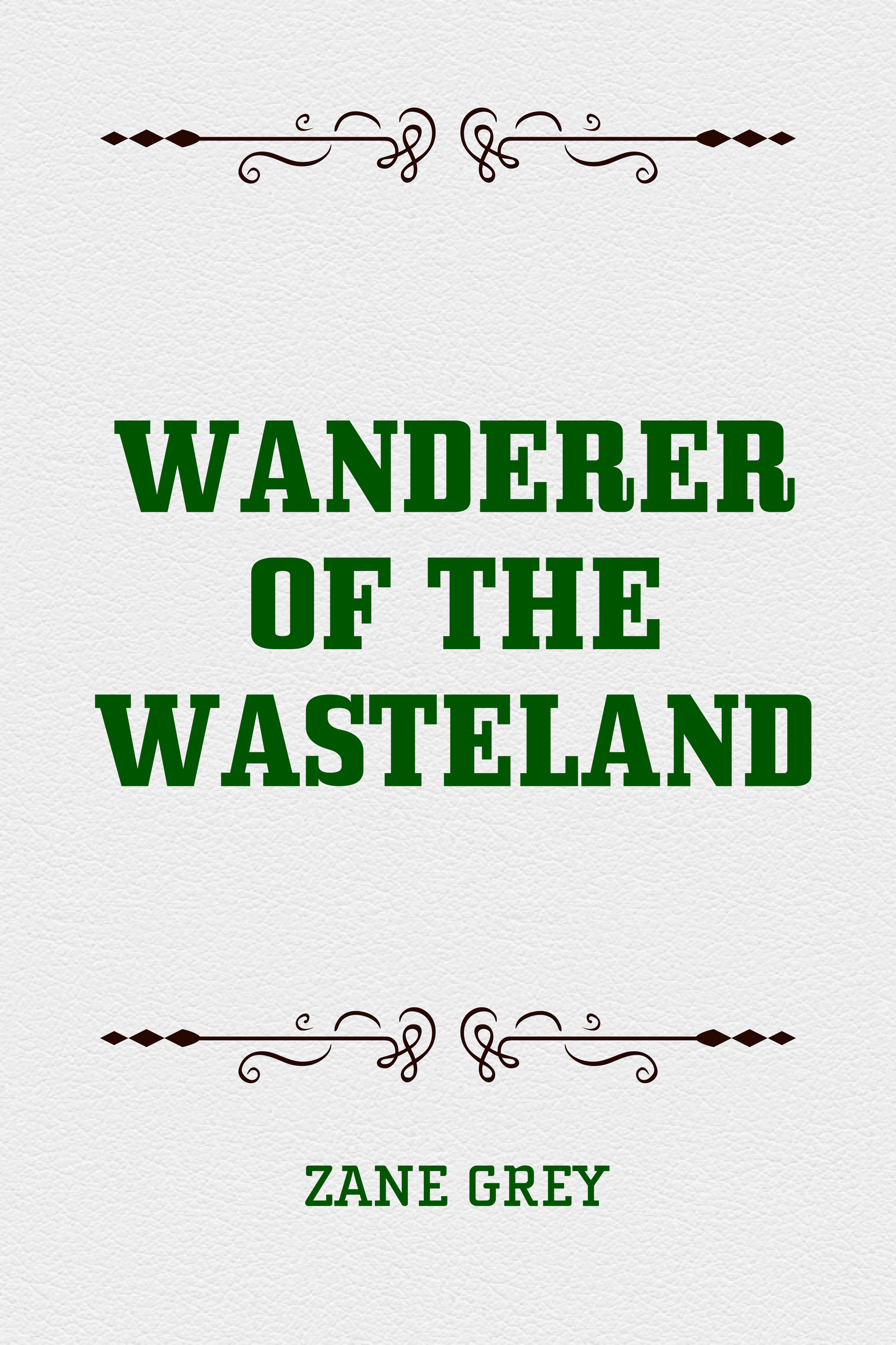 wanderer of the wasteland