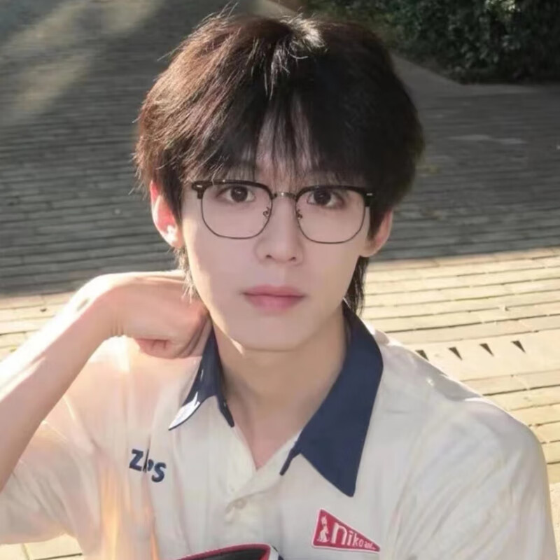 依岚傲雪斯文半框近视眼镜框复古理工男可配度数韩潮流帅气平光镜高清