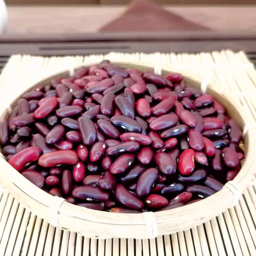 朗小贝新红芸豆大红腰豆新货红小豆农家自产杂粮5斤 优质红腰豆5斤