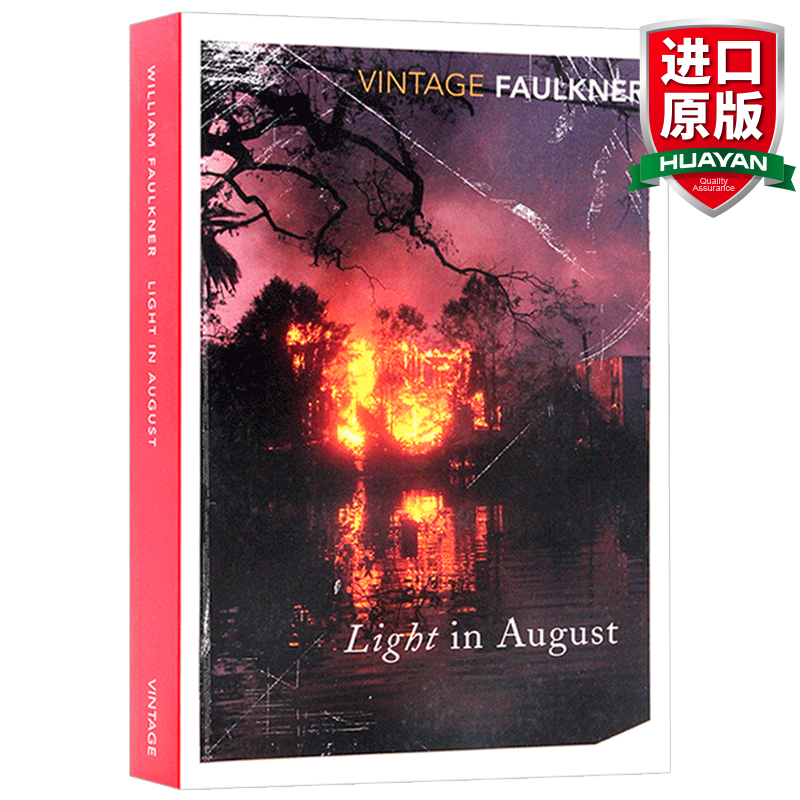 英文原版 八月之光 文学小说 Light In August 福克纳作品