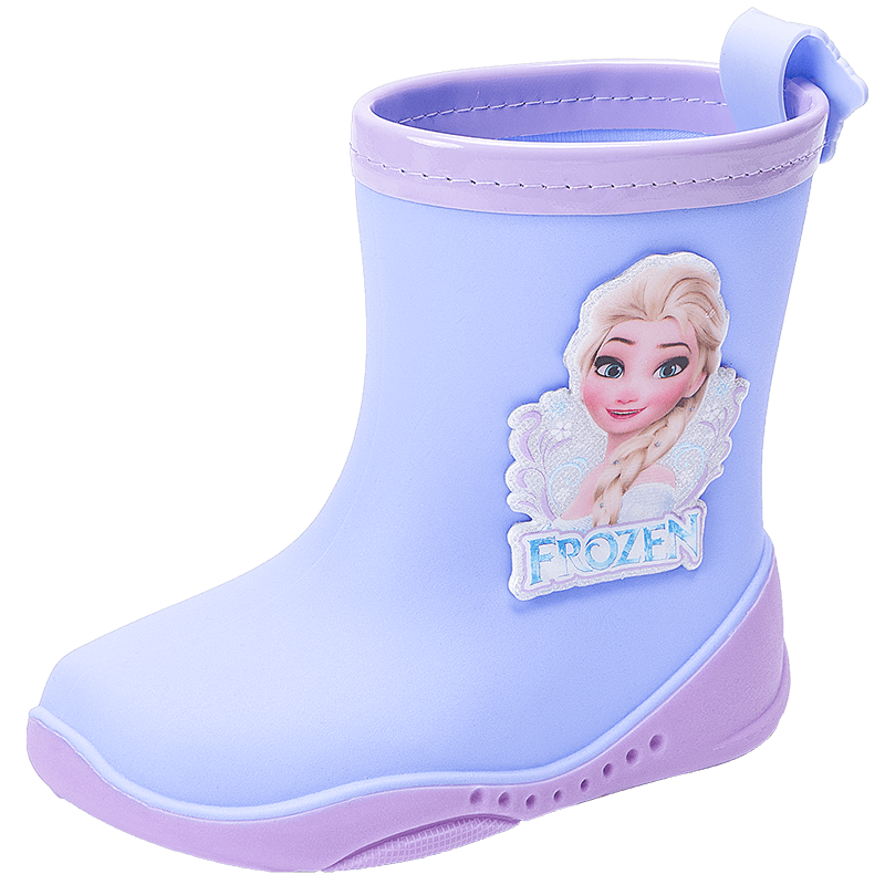迪士尼DISNEY冰雪奇缘爱莎公主儿童雨鞋价格走势