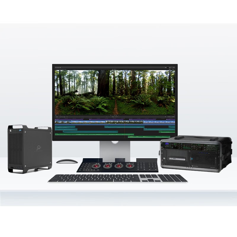 landers  非编调色xmac studio机架式pcie扩展非编调色系统 影视后期