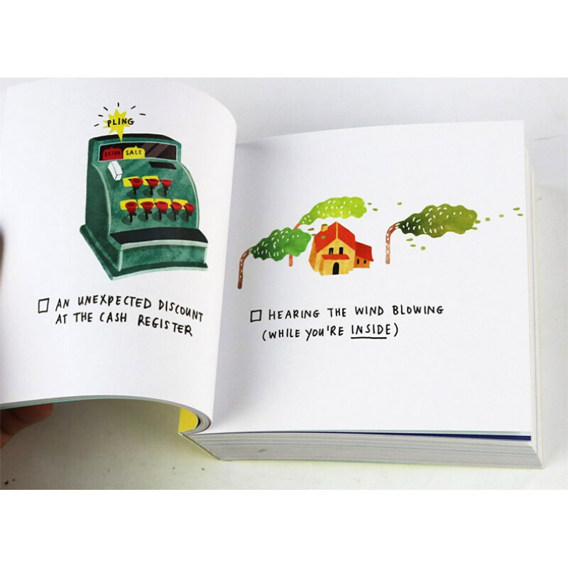 tiny pleasures flow杂志:关于小快乐的小书 英文版 进口英语原版书籍