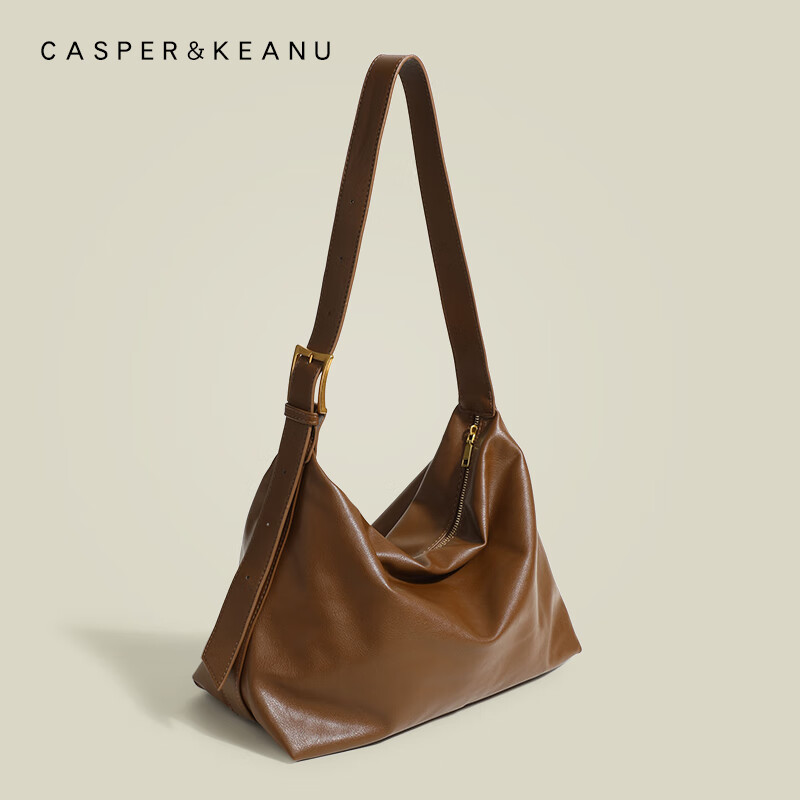 chaseng&keithck女包极简风软塌大容量大包2023新款夏托特包单肩斜挎