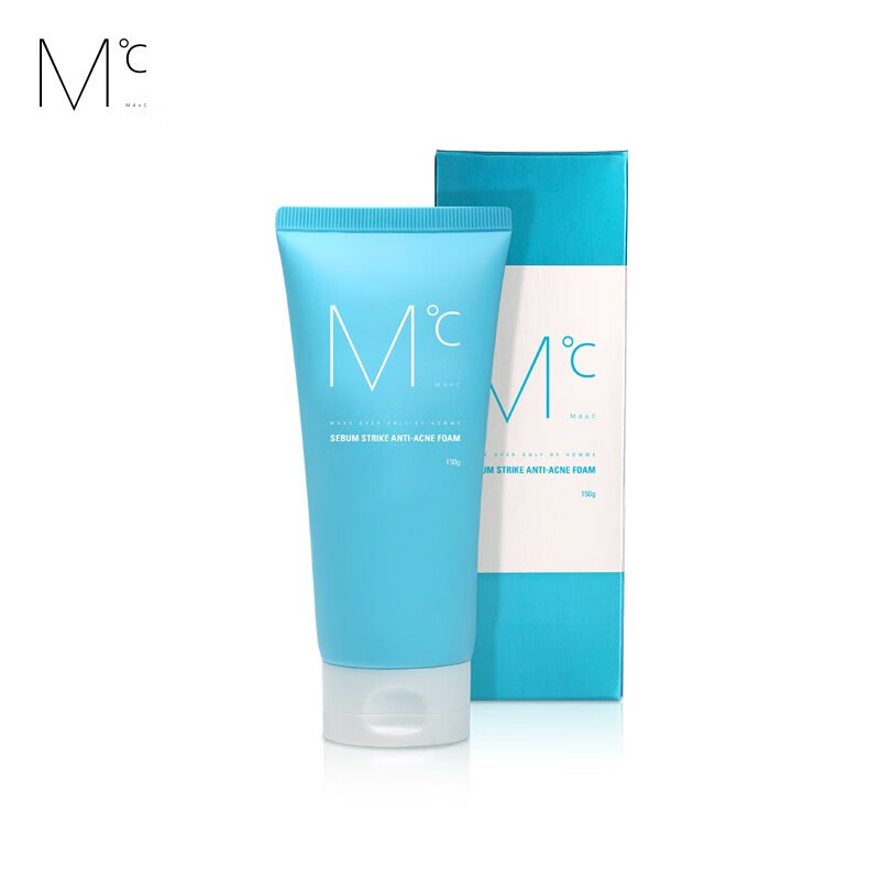 蒙度士(MdoC)韩国进口夏季控油去黑头角质洁面男清洁毛孔粉刺保湿温和多效洗面 控油洗面奶150g