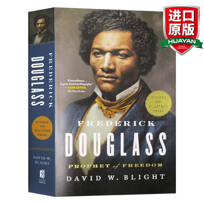 英文原版 Frederick Douglass: Prophet of Freedom 人物传记
