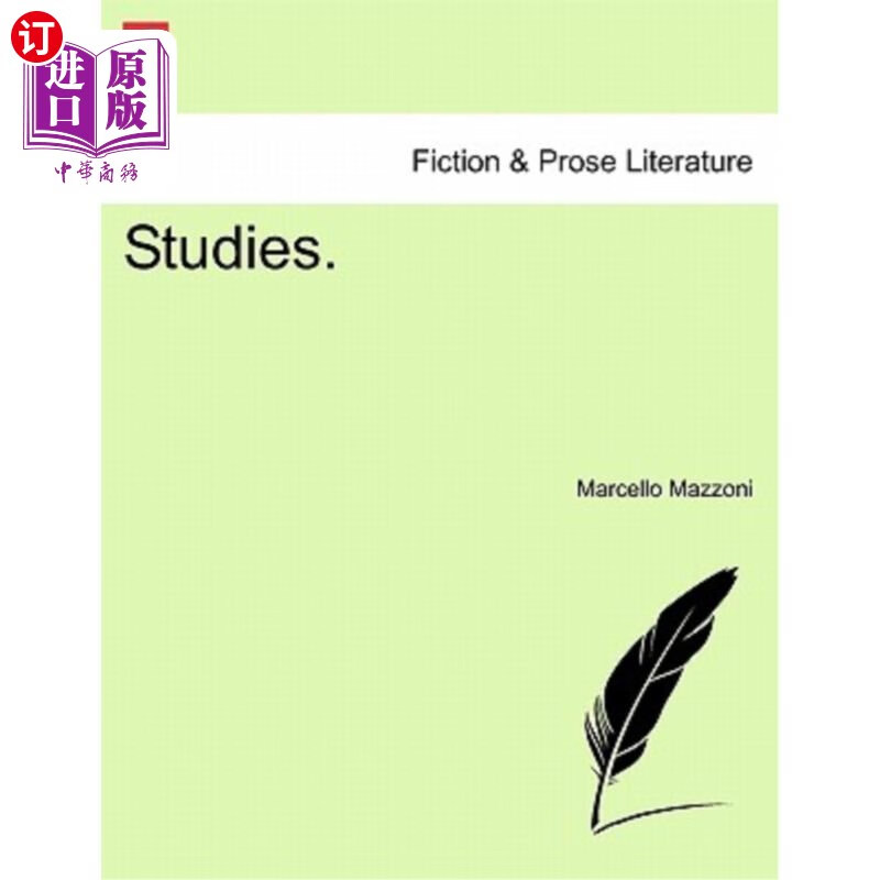 海外直订studies. 研究.