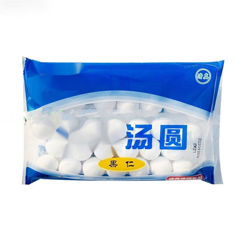 邦晖嘉汤圆清真汤圆 黑芝麻汤圆花生果仁桂花水煮汤圆