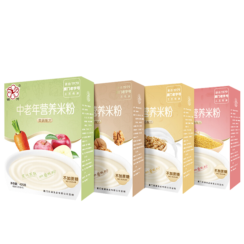 【鹭芳】老年人米粉-口感香浓，低脂低糖，值得推荐|哪里能看到京东冲饮谷物准确历史价格