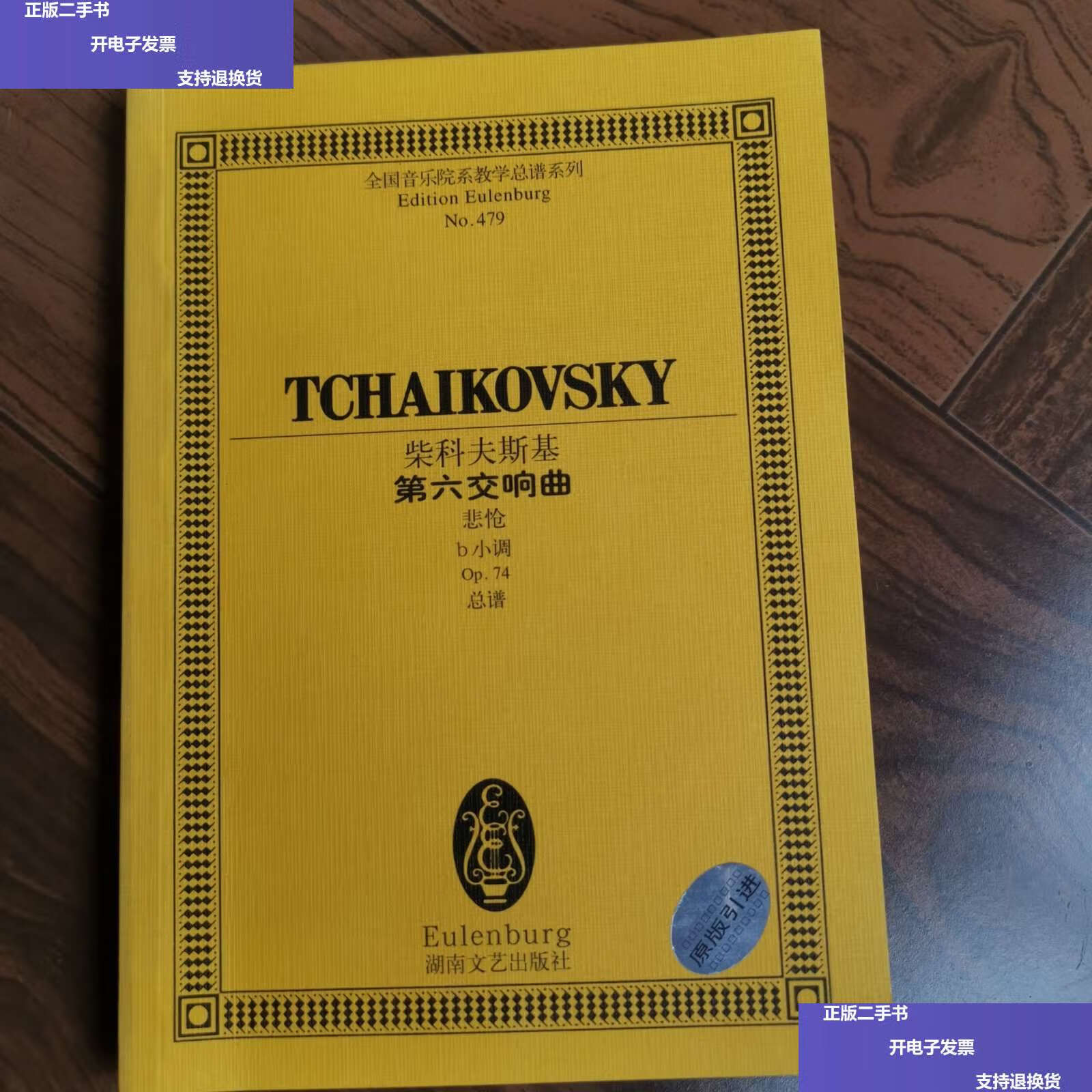 【二手9成新】柴科夫斯基第六交响曲 /孙佳 湖南文艺