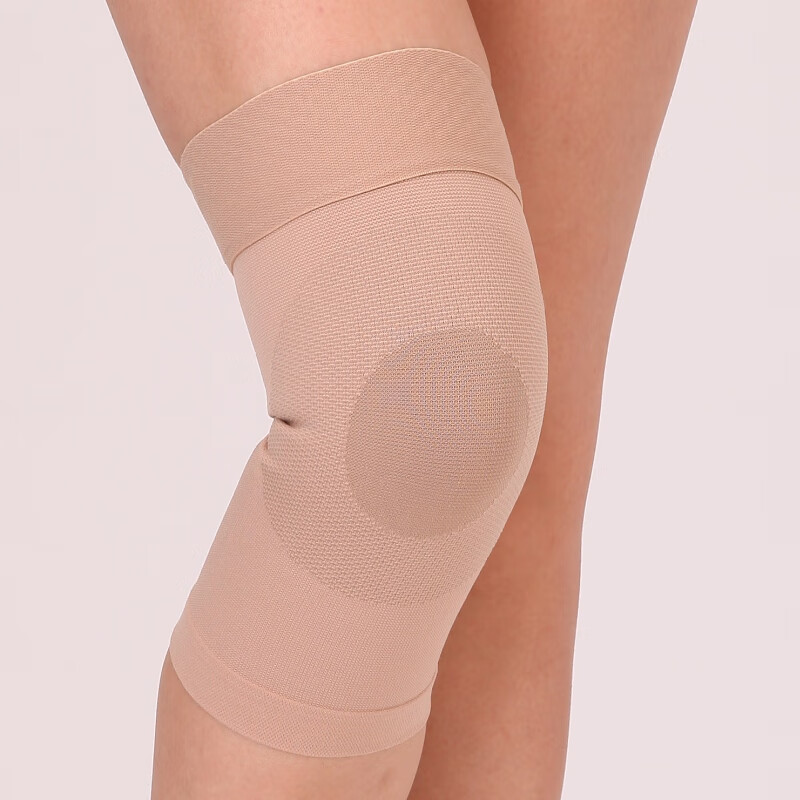 静脉曲张弹力袜护膝医用弹力袜膝盖医护款夏季薄款女男士压力袜 硅胶