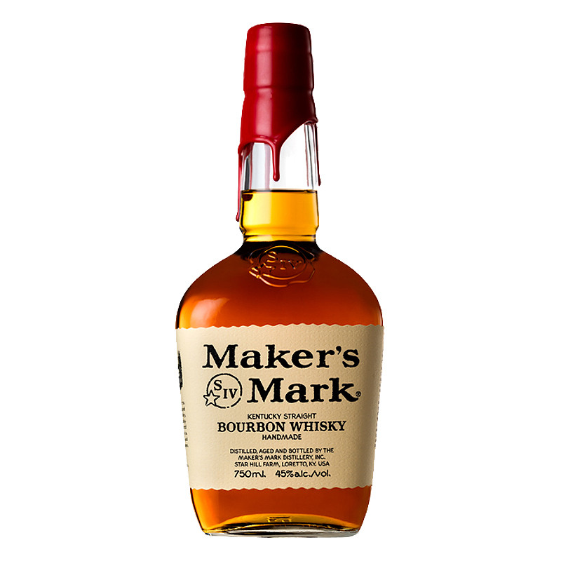 美格波本威士忌（MAKER'S MARK）名企严选 美格 Maker’s Mark Bourbon波本波旁威士忌美国洋酒 美格威士忌750ml