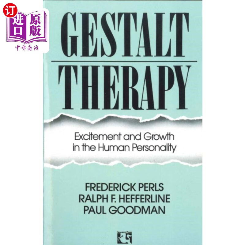 海外直订医药图书gestalt therapy 格式塔疗法