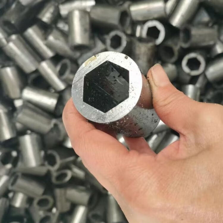 圣科莱外圆内六角管冷拔六角钢45号六棱棒农机专用实心六棱棒 外圆15