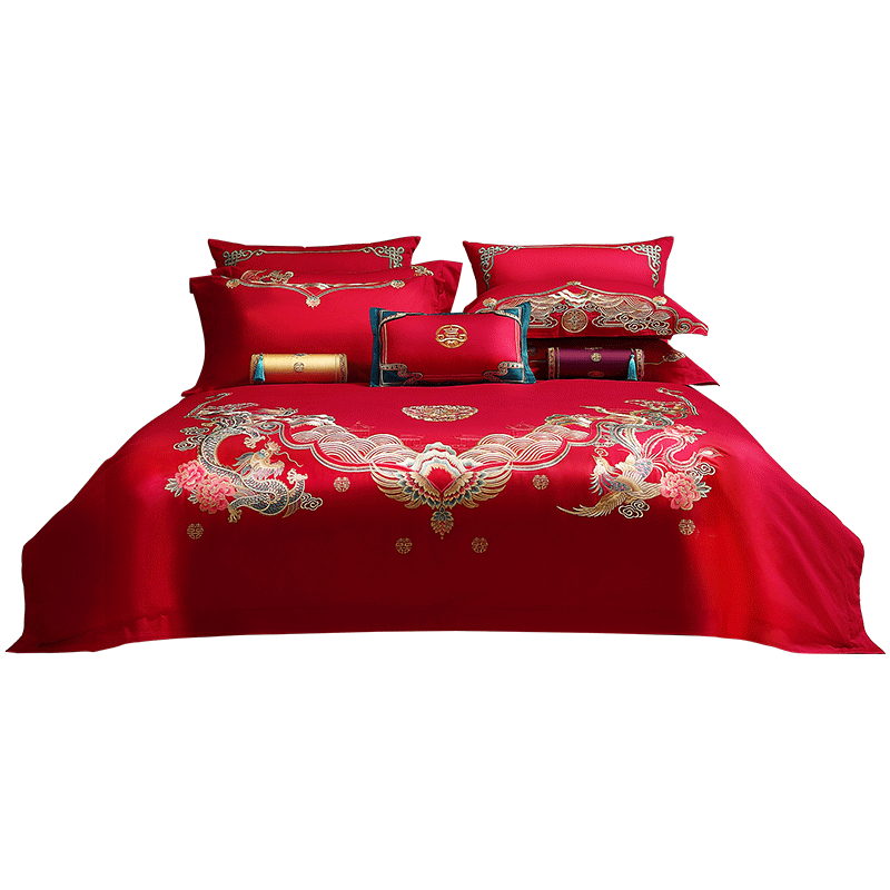 ˮ�ǼҷĽ�鴲���ļ���100%���޺�ɫ���촲�������»���������1.5m�Ҿӹ� 458.15Ԫ(������)