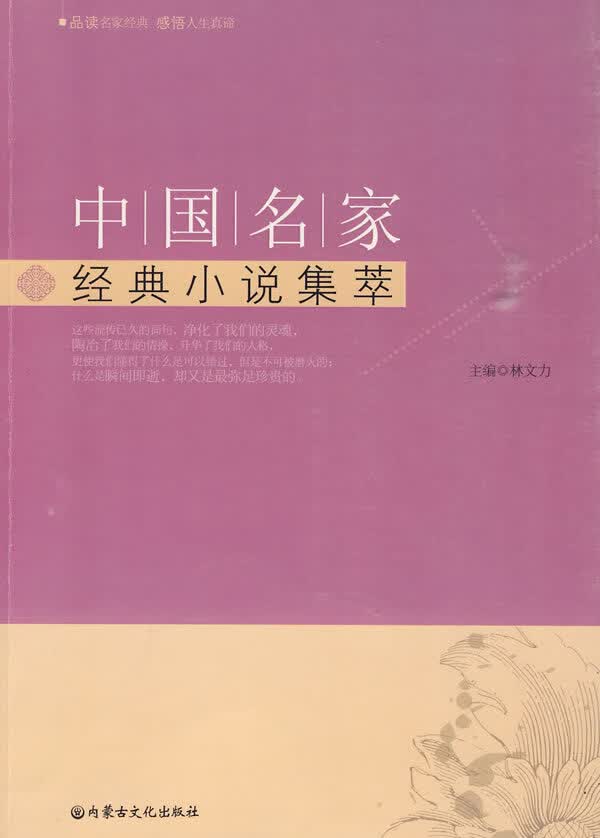 中国名家经典小说集萃【正版图书】
