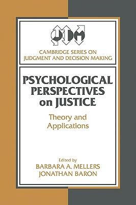 预订psychological perspectives on justice: theory and