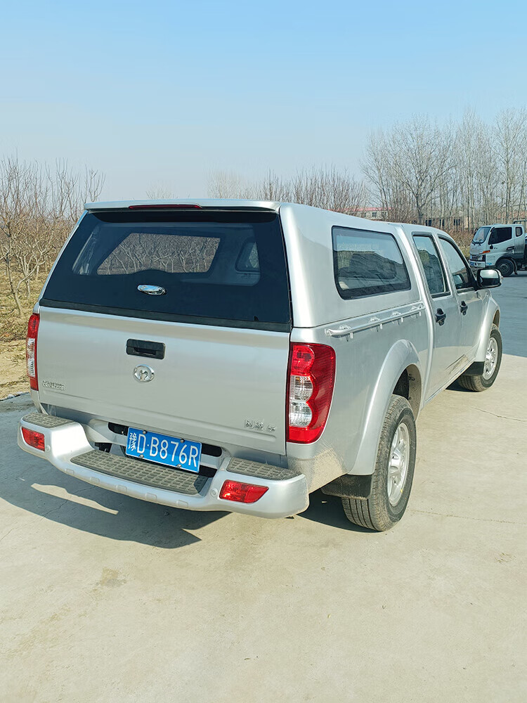 威玛泰皮卡车后盖适用长城风骏5/6/7全封闭平顶盖防水金属加厚货箱盖