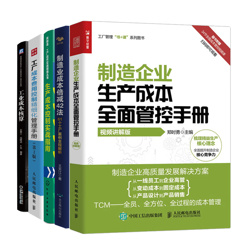 制造企业生产成本全面管控手册+制造业成本