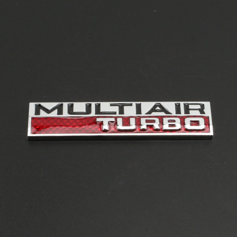 炫咔仕菲亚特吉普 jeep指南者 multiair turbo车贴汽车个性改装金属