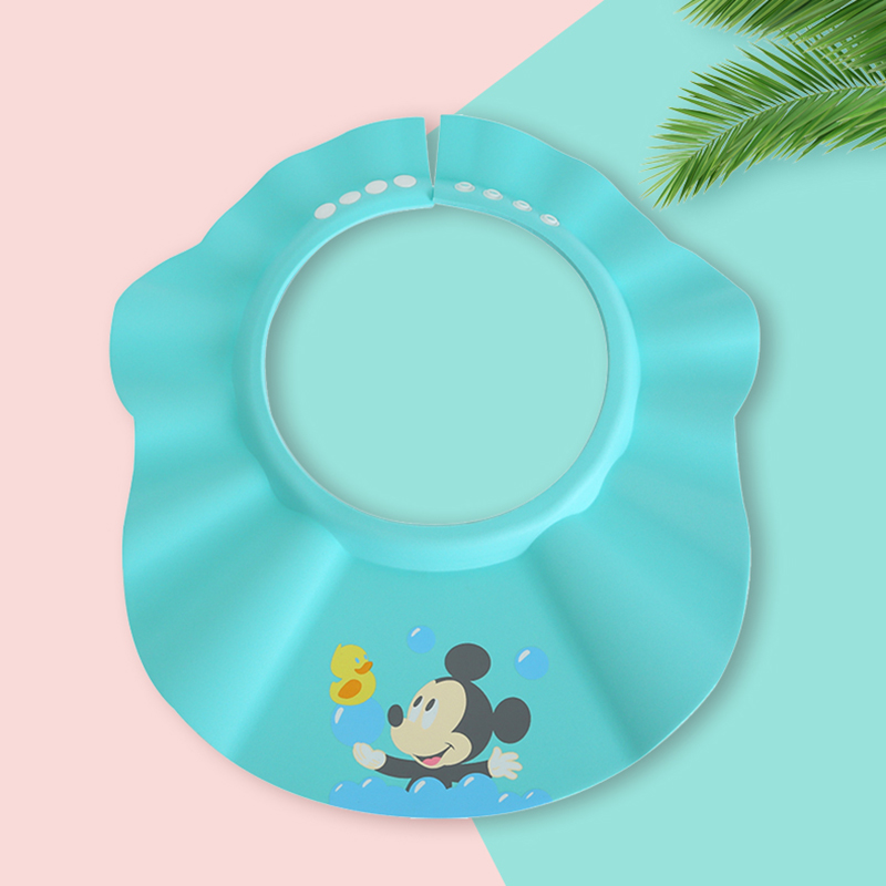 迪士尼Disney母婴婴儿洗头帽这个洗头发会不会进耳朵里啊？