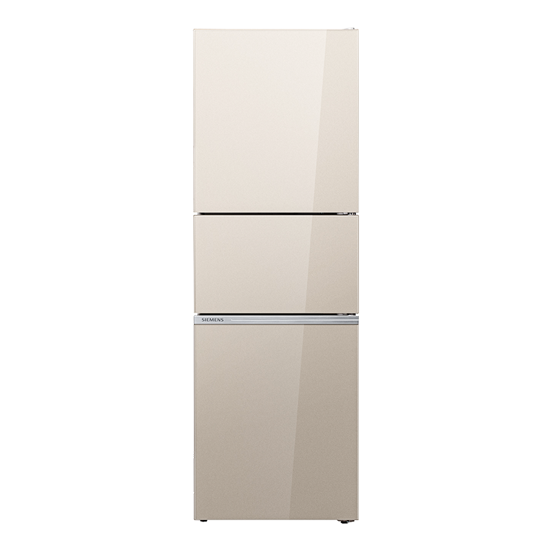 西门子(SIEMENS) 295升 变频风冷三门家用大容量囤货冰箱 玻璃门  BCD-295W(KK29NS30TI) 4254.05元（需用券）