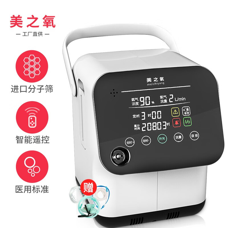 美之氧2L升制氧机价格走势:选择最适合你的呼吸助力