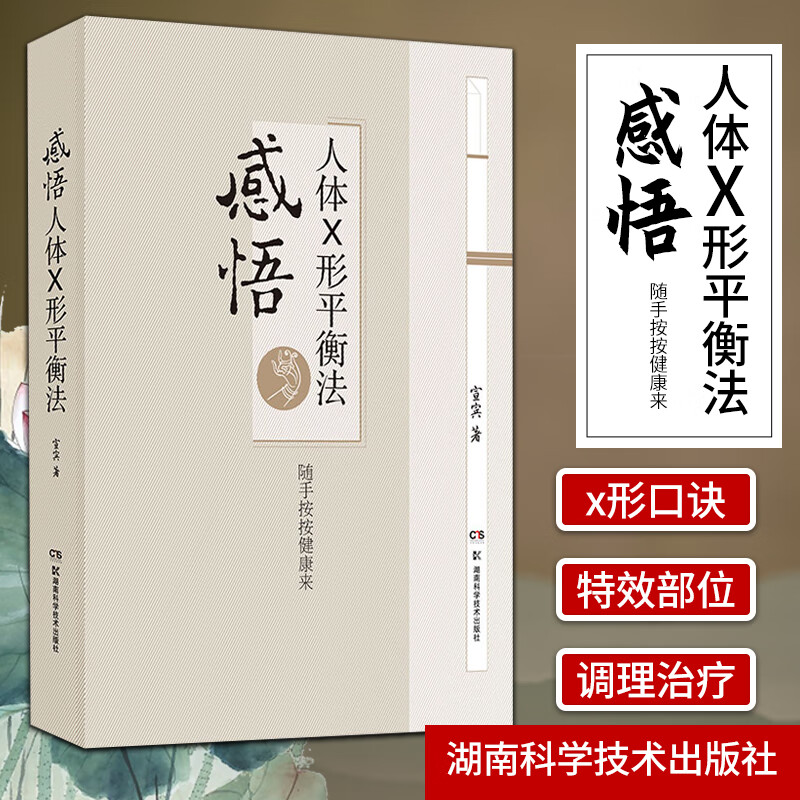 正版 感悟人体x形平衡法 火柴棒医生周尔晋老师的弟子 宣宾 人体药库学 火柴棒医生手记 捏捏小手百