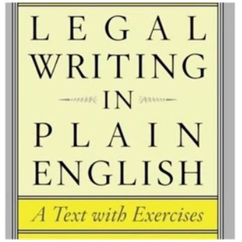 Legal Writing in Plain English: A Text with 默认