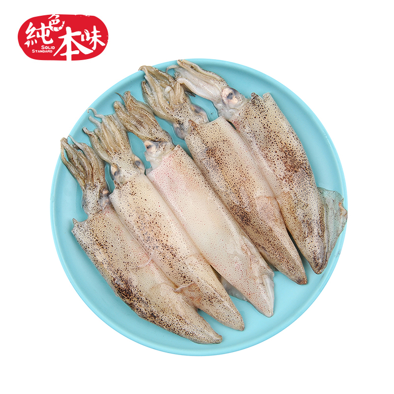 纯色本味 冷冻全籽笔管鱿鱼 海兔小鱿鱼 只只带籽饱满 250g/盒怎么样,好用不?