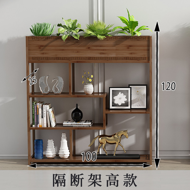 酒柜靠墙客厅酒柜墙边柜实木小型餐厅柜子带门玄关架的 隔断花架长100