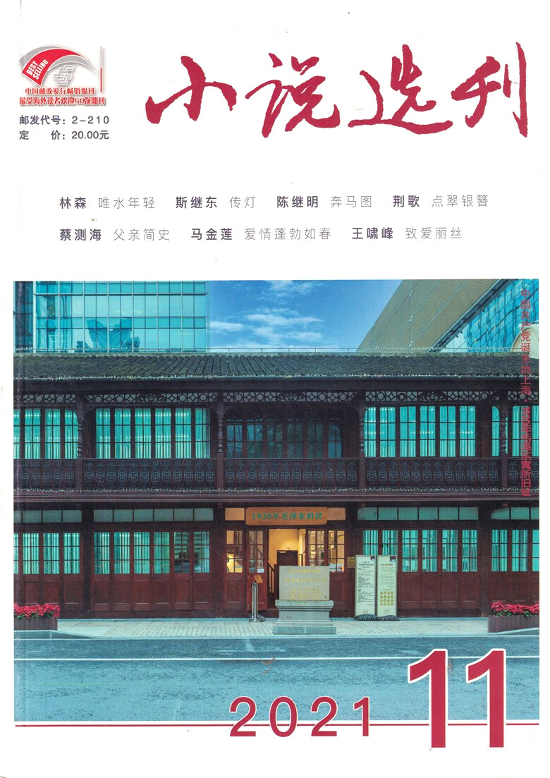 小说选刊杂志2022年1-3/5-12月