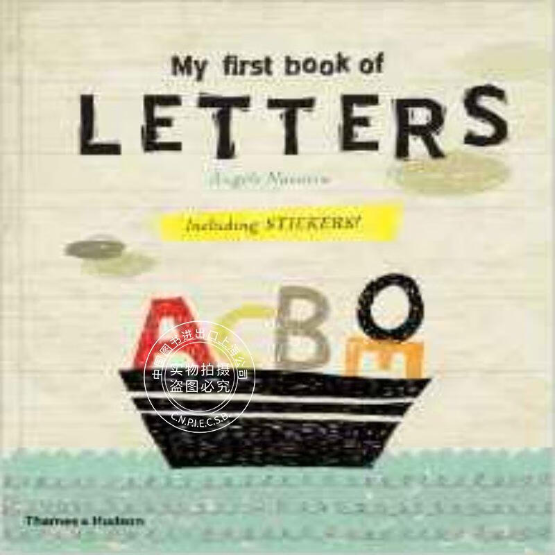 现货 my first book of: letters