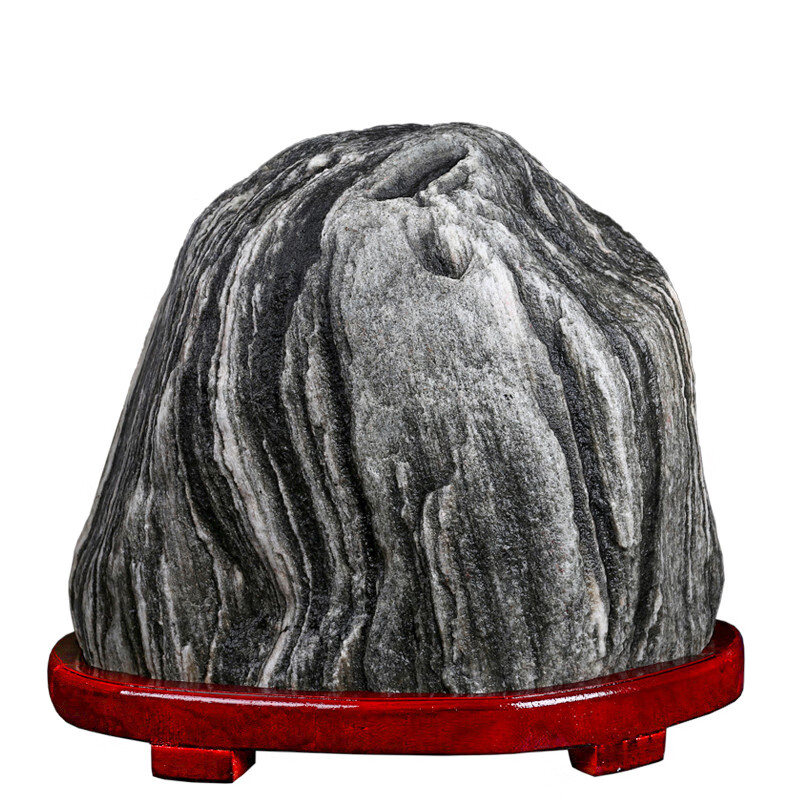 飘窗天然泰山石敢当原矿原石补角石靠山石客厅办公室观赏石奇石装饰摆