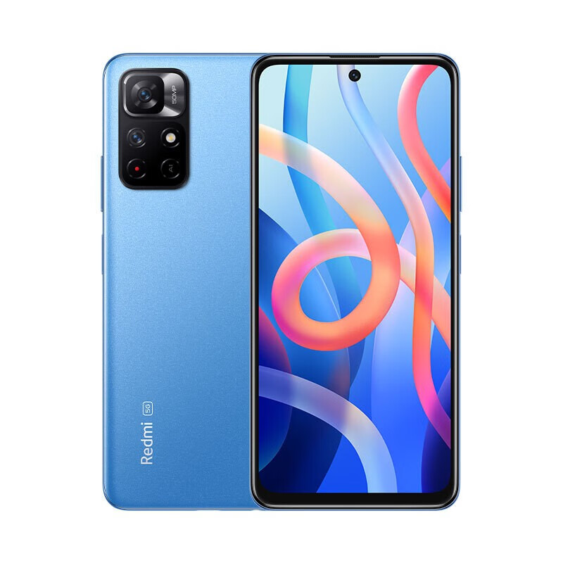 小米红米note 11 5g 智能老人老年大屏幕闪充手机redmi 微光晴蓝(6gb