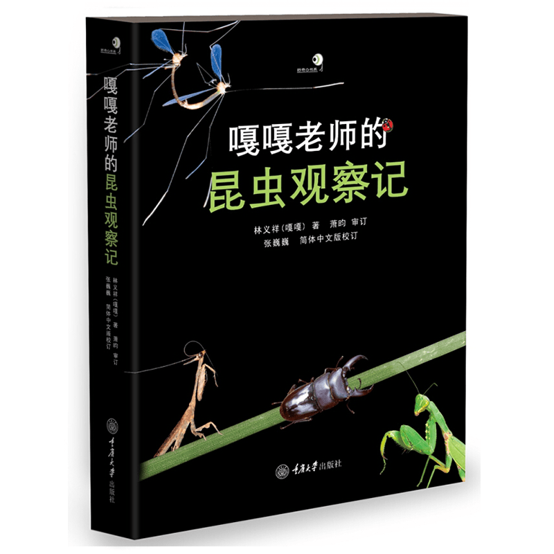 好奇心书系：嘎嘎老师的昆虫观察记 （精装彩图版）林义祥9787568913744 重庆大学出版社