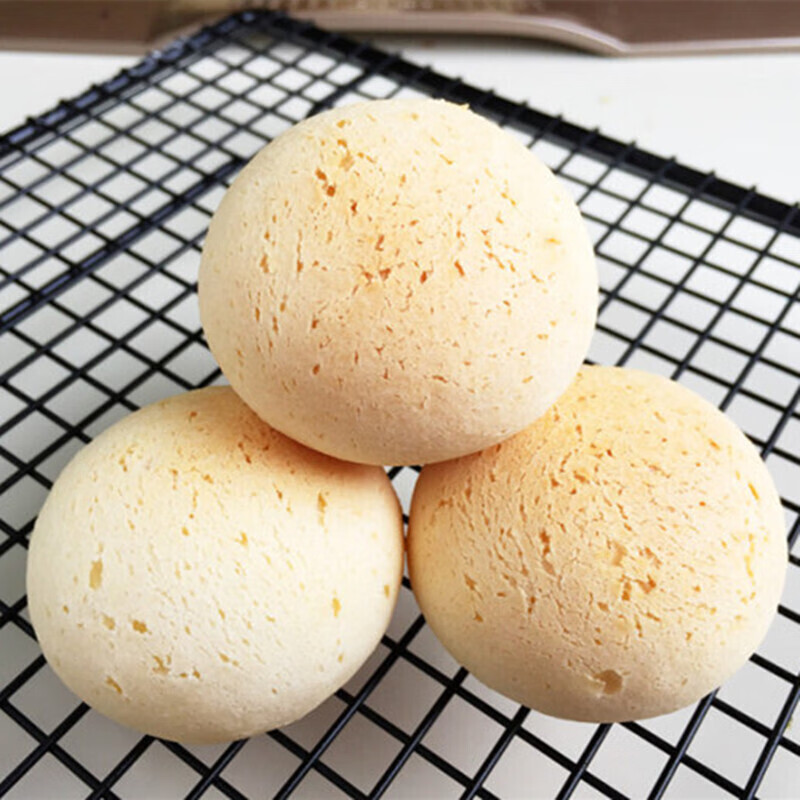 虎钢馋新品橡皮糖般口感的早餐小餐包休闲健康零食麻薯小面包 1盒8个