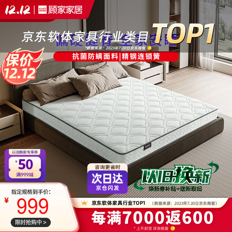 顾家家居M0085A床垫好不好,笔者细说五大亮点!