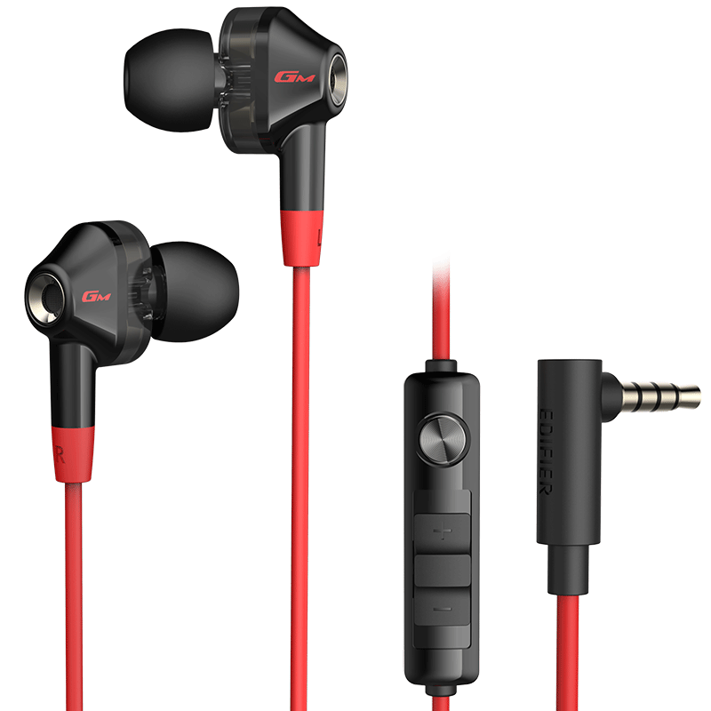 �����ߣ�EDIFIER��HECATE GM360������Ϸ�������ʽ����˫��Ȧ�����ֻ��Լ����ֵ羺���� 3.5mm�ӿ� �ں졾�����ȷ�����