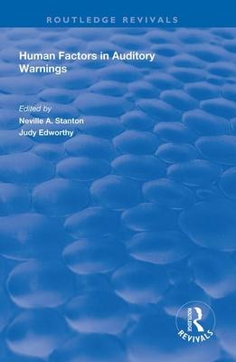 预订Human Factors in Auditory Warnings