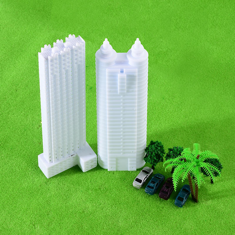 沙盘模型材料diy手工场景写字楼大厦房子办公楼模型高楼材料1:800 1